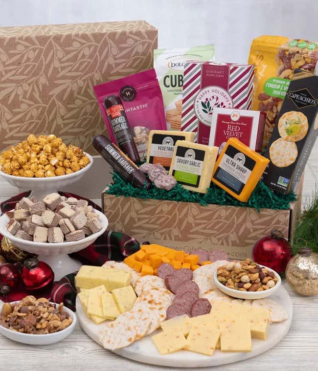 Savory Symphony Holiday Gift Basket