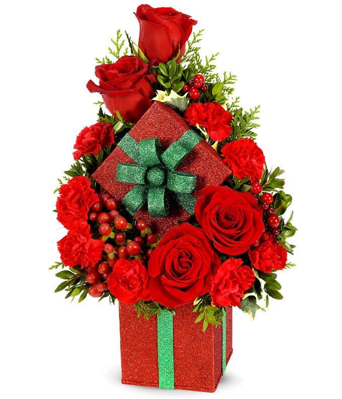 Christmas Flower Gift 