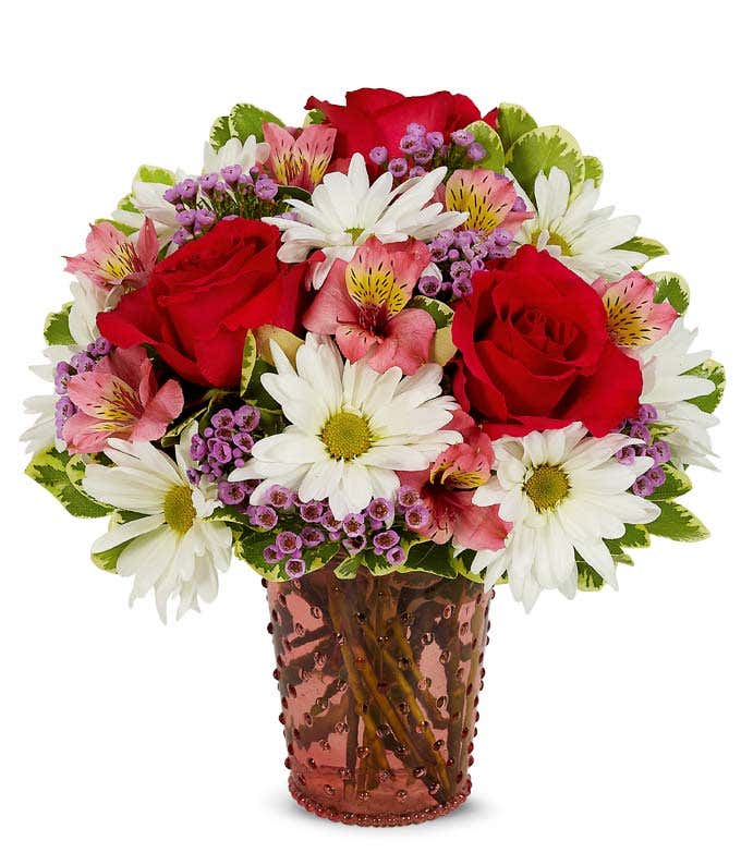 Mixed Floral Hobnob Bouquet