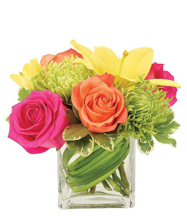 Fluorescent Flame Bouquet