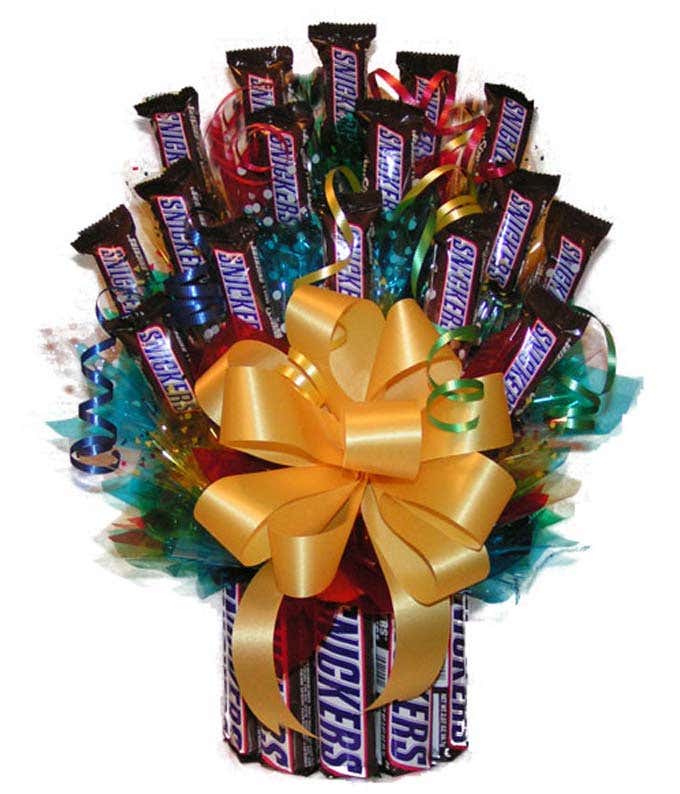 Snickers Candy Bouquet