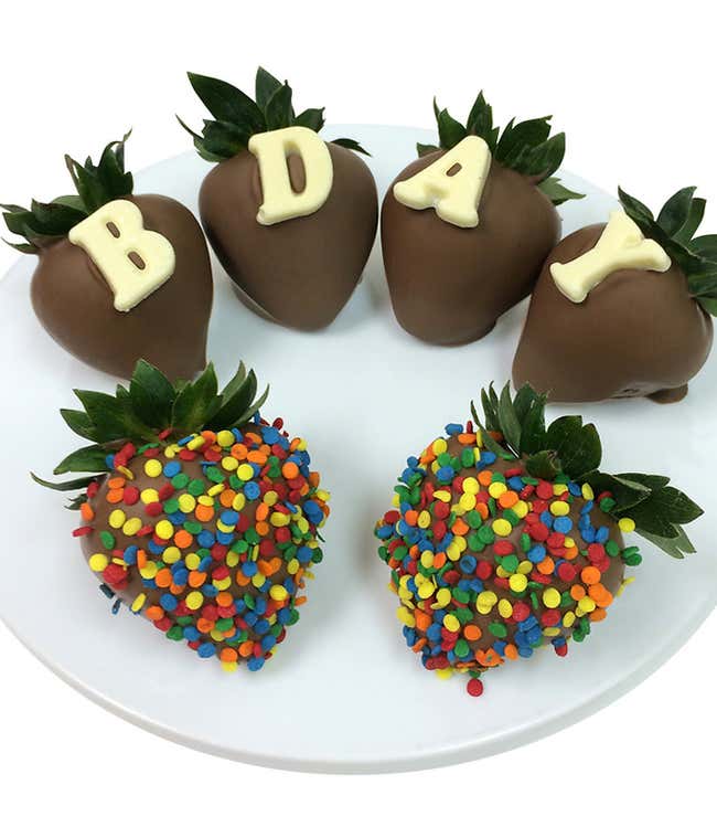 B-DAY Chocolate Covered Strawberries