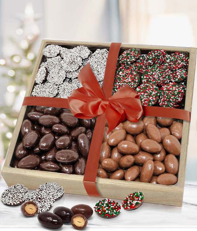 Holiday Chocolate Tray