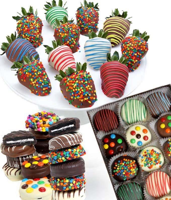 Celebrate with Chocolate! Strawberries and Oreos