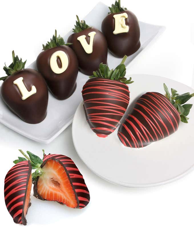 Love Chocolate Covered Berry Box 