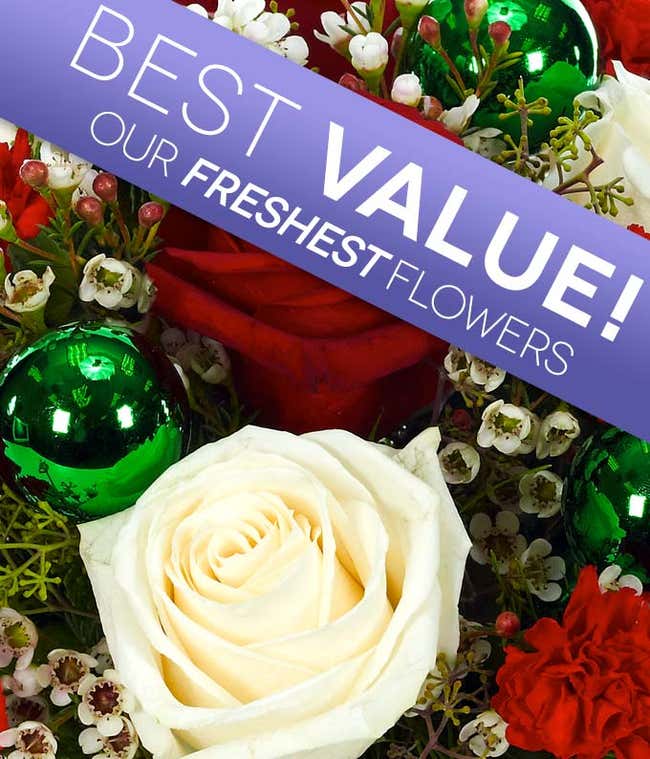 Designer's Choice Christmas Bouquet - Deluxe