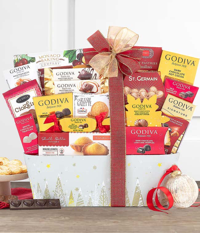 Gourmet Godiva Gift Basket