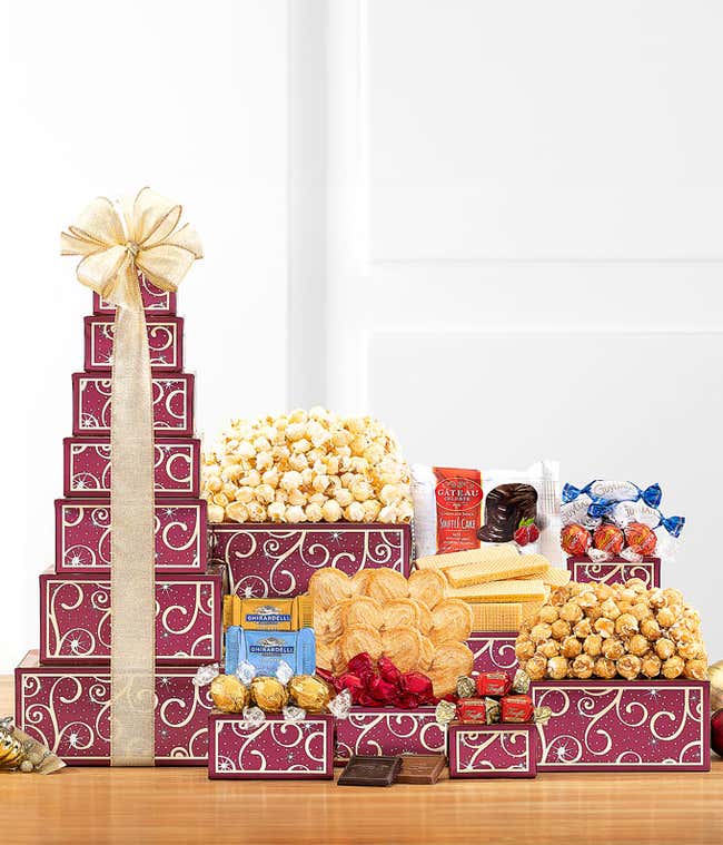 Sugar Plum Gift Tower