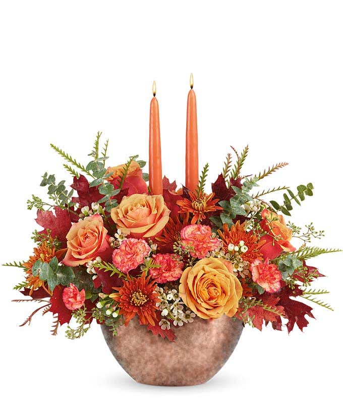 Fall Fireworks Centerpiece