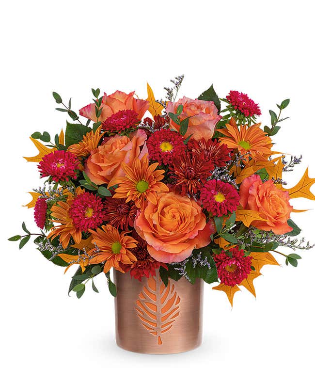 Fireside Glow Bouquet