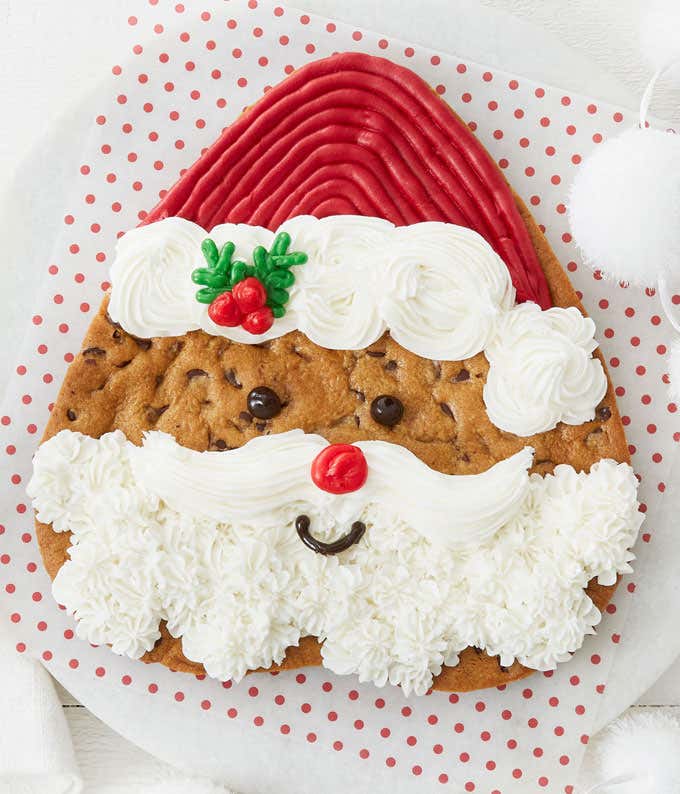 Ol' Saint Nick Cookie Cake