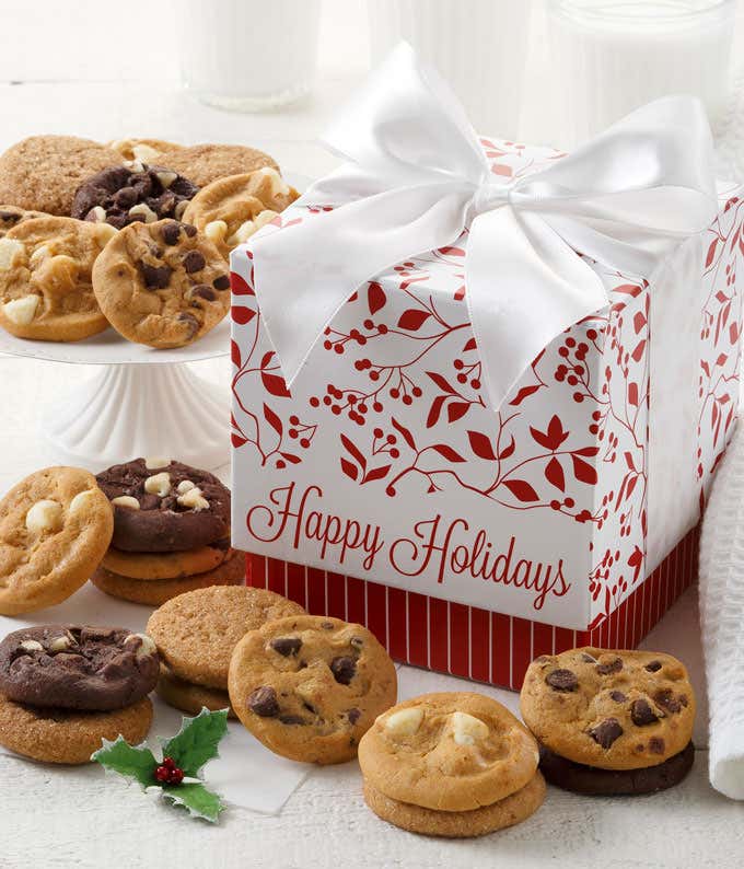 Happy Holly-days Cookie Box