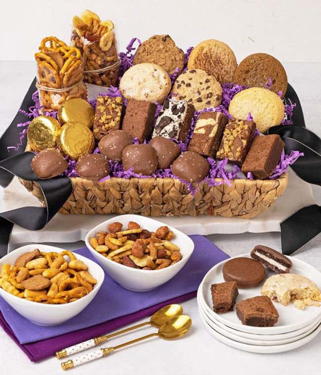 Sweet and Salty Delights Basket 