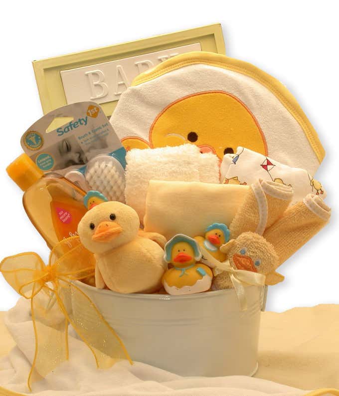 Bouncing Baby Bath Time Basket