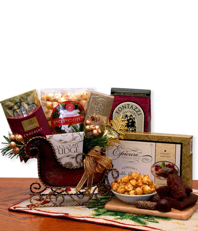Sleigh Ride Together With You Gift Basket