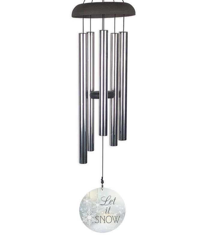 Let It Snow Wind Chime 