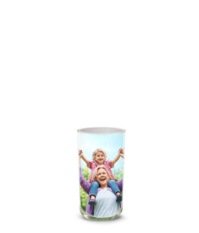 Partial image of Custom Photo Vase without flowers